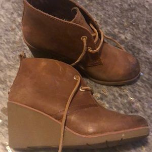 Sperry Wedge Booties